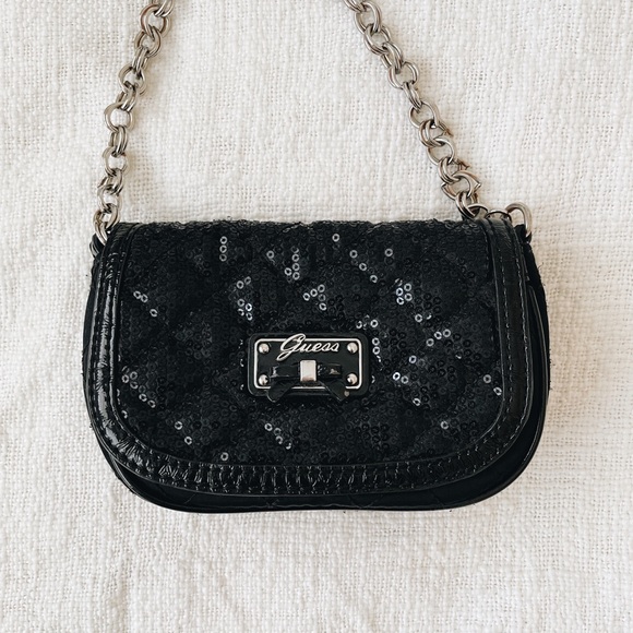 Guess sequins crossbody bag - Picture 2 of 11